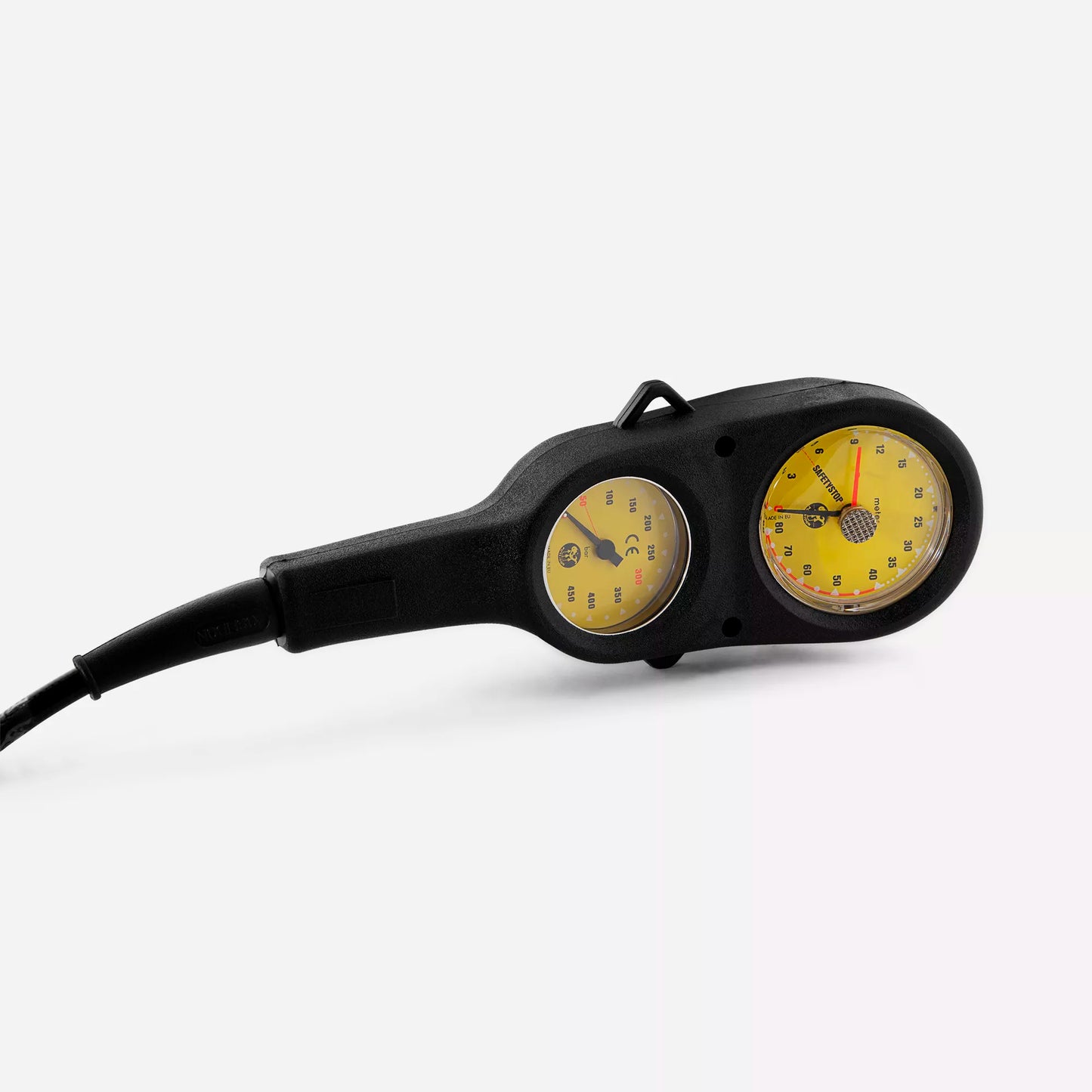 Doppelkonsole mit Manometer gelb [bar]